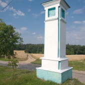 OBEC HLÍNA: Boží muka u silnice - chráněná památka