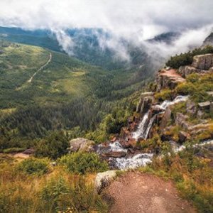 LIBERECKÝ KRAJ : Pančavský vodopád