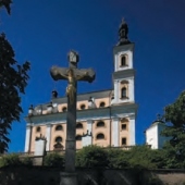 MĚSTO LUŽE: Poutní Chrám P. Marie na Chlumku