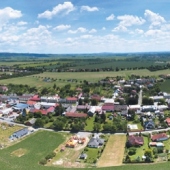 OBEC BOHUŇOVICE: Letecký snímek Bohuňovíc, autor: Irena Talpová