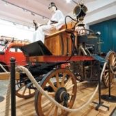 HASIČSKÉ MUZEUM MĚSTA OSTRAVY: Expozice - hasičská garáž