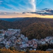 KARLOVARSKÝ KRAJ: Karlovy Vary - celkový pohled