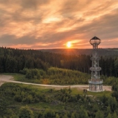 KARLOVARSKÝ KRAJ: Rozhledna Cibulka, Sokolov