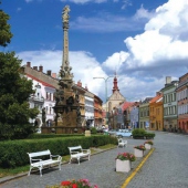 MĚSTO JAROMĚŘ: Náměstí, foto autor: V. Oliva