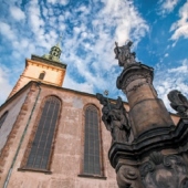 STATUTÁRNÍ MĚSTO MOST: Kostel Nanebevzetí Panny Marie, autor: J. Haušild