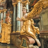 STATUTÁRNÍ MĚSTO MOST: Kostel Nanebevzetí Panny Marie, interiér