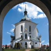 KRAJ VYSOČINA: Poutní kostel sv. Jana Nepomuckého na Zelené hoře ve Žďáru nad Sázavou