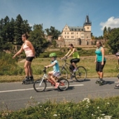 MĚSTO ZRUČ NAD SÁZAVOU: Zruč cyklostezka