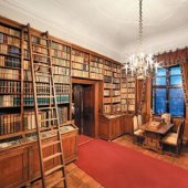 HRAD ČESKÝ ŠTERNBERK: Knihovna