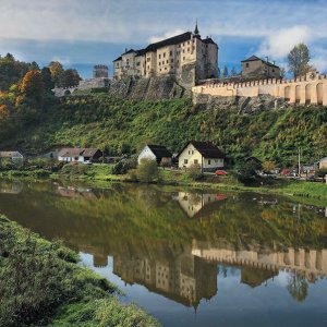 HRAD ČESKÝ ŠTERNBERK: Pohled z východu