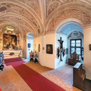 HRAD ČESKÝ ŠTERNBERK: Kaple sv. Šebestiána