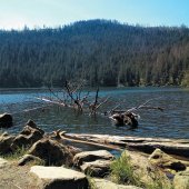 MĚSTO ŽELEZNÁ RUDA: Čertovo jezero