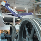 TECHNICKÉ MUZEUM V BRNĚ: Interiér TMB, v expozici Parní motory