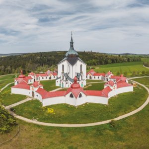 Vysočina: Ždár nad Sázavou-Zelená Hora-UNESCO