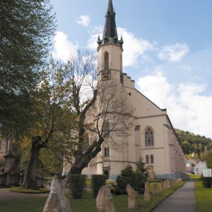 Karlovarský kraj: Jachymov-Kostel a Křížová cesta