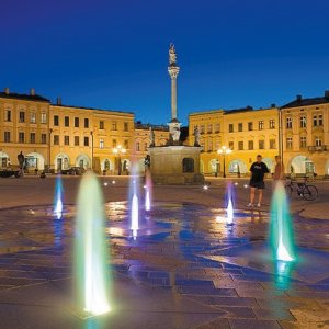 Moravskoslezský kraj: Fontána času, město Nový Jičín